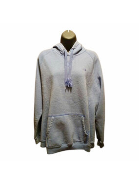 Champion Authentic Eco Women's 2XL Light Blue Hoodie GUC JC497